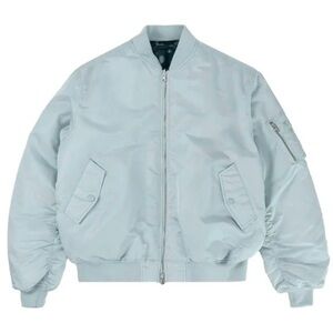 NWT Sinclair Bomber Jacket Reversible Pale Blue